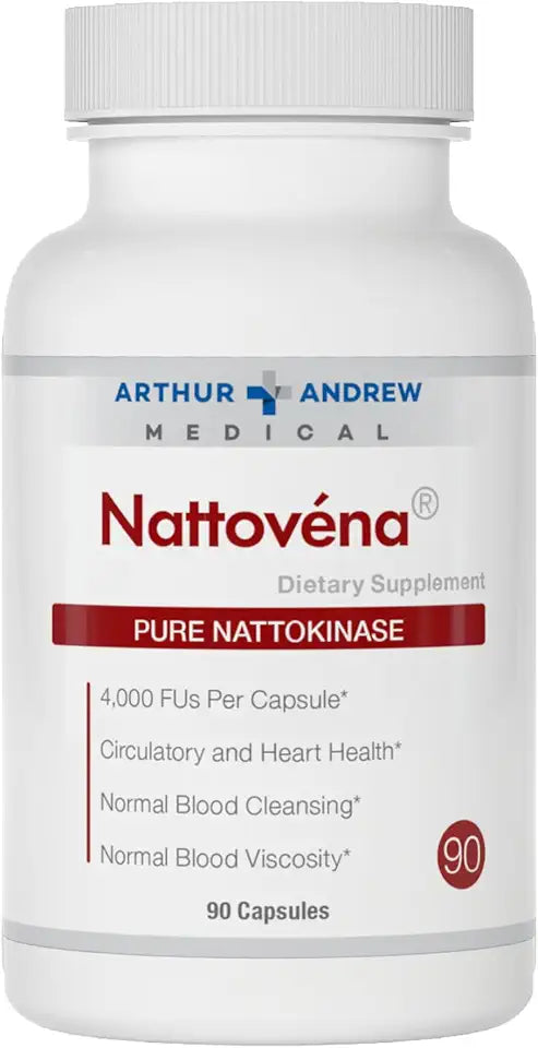 Pure Nattokinase Supplement 4,000 FUs 90 Capsules S34567