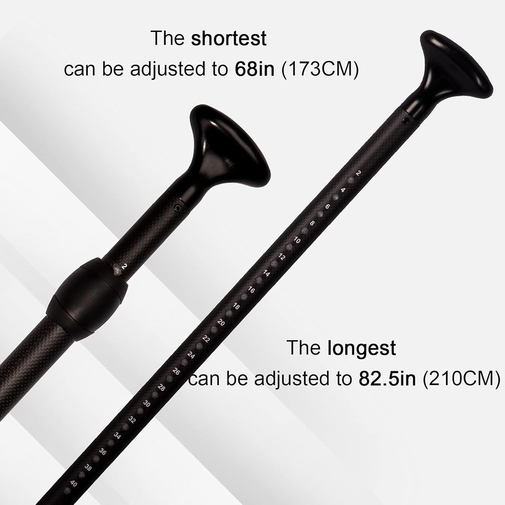 Carbon 3-PCS Adjustable SUP Paddle O9150