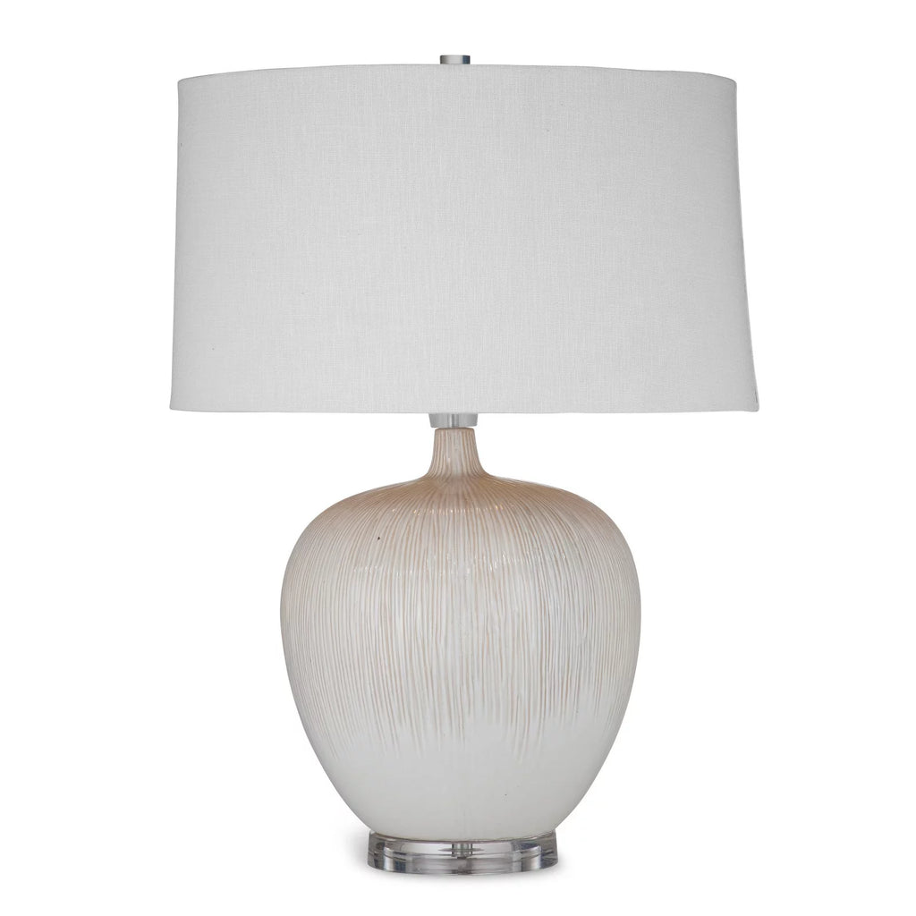 Ceramic Table Lamp in Beige W581868