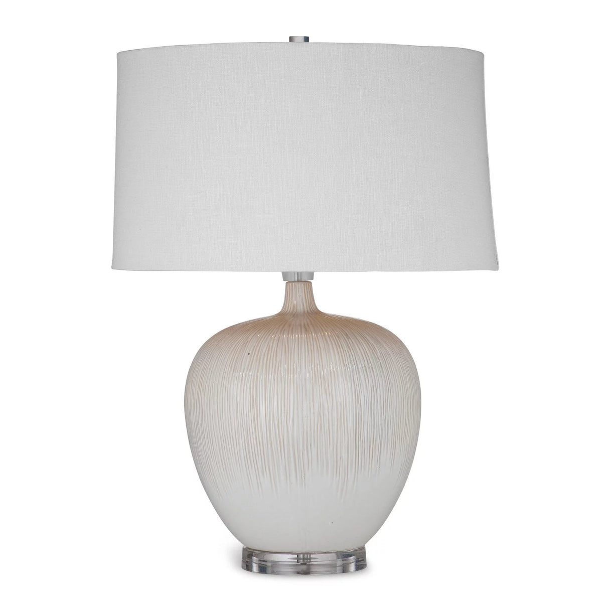 Ceramic Table Lamp in Beige W581868