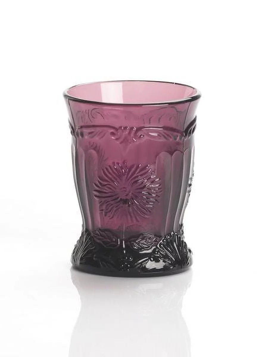 Set of 4 Amethyst Tumblers K786