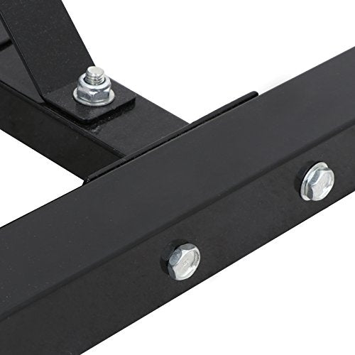 Adjustable 40inch-66inch Solid Steel Squat Rack D48359