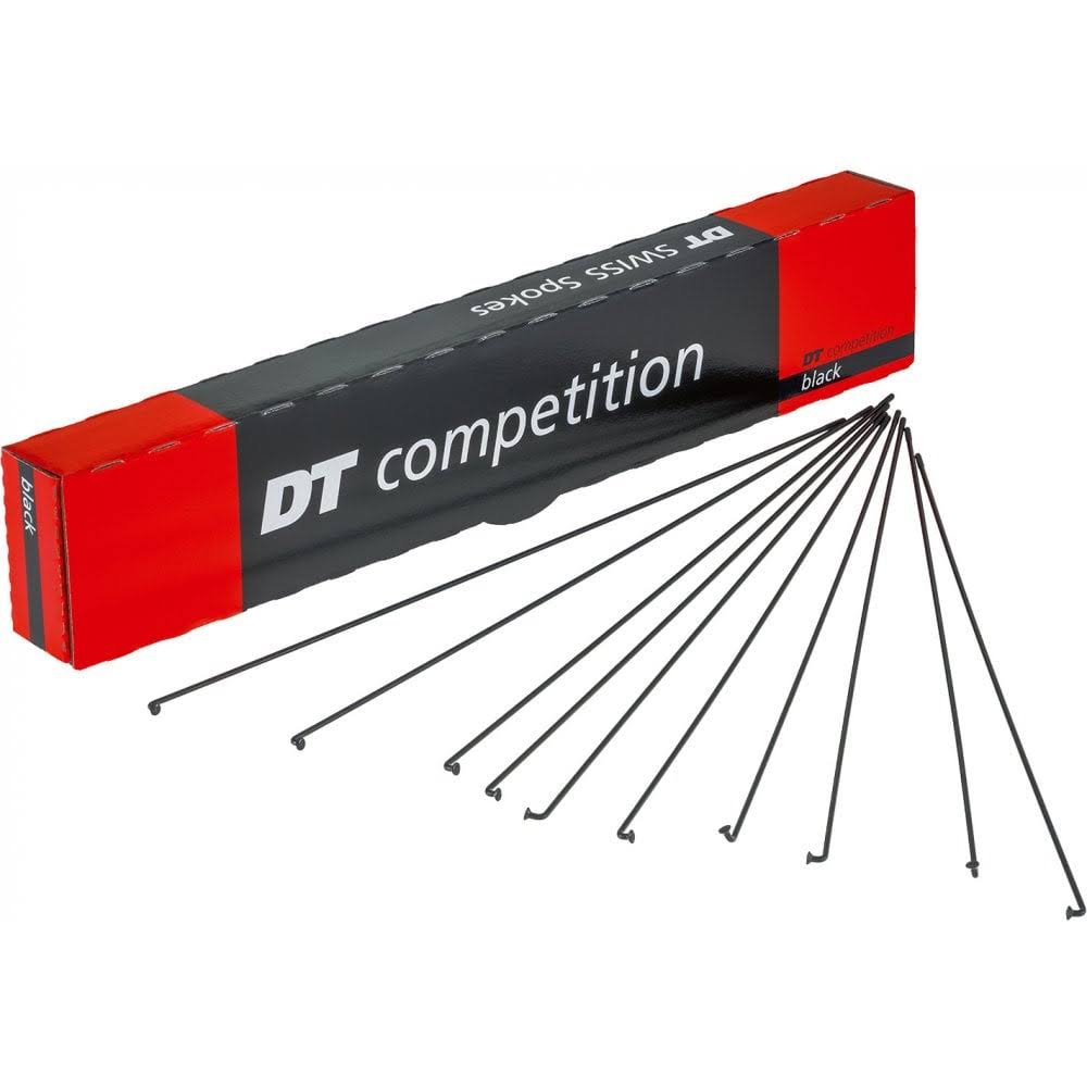 Black J-Bend Spoke 280mm Box of 100 B1192
