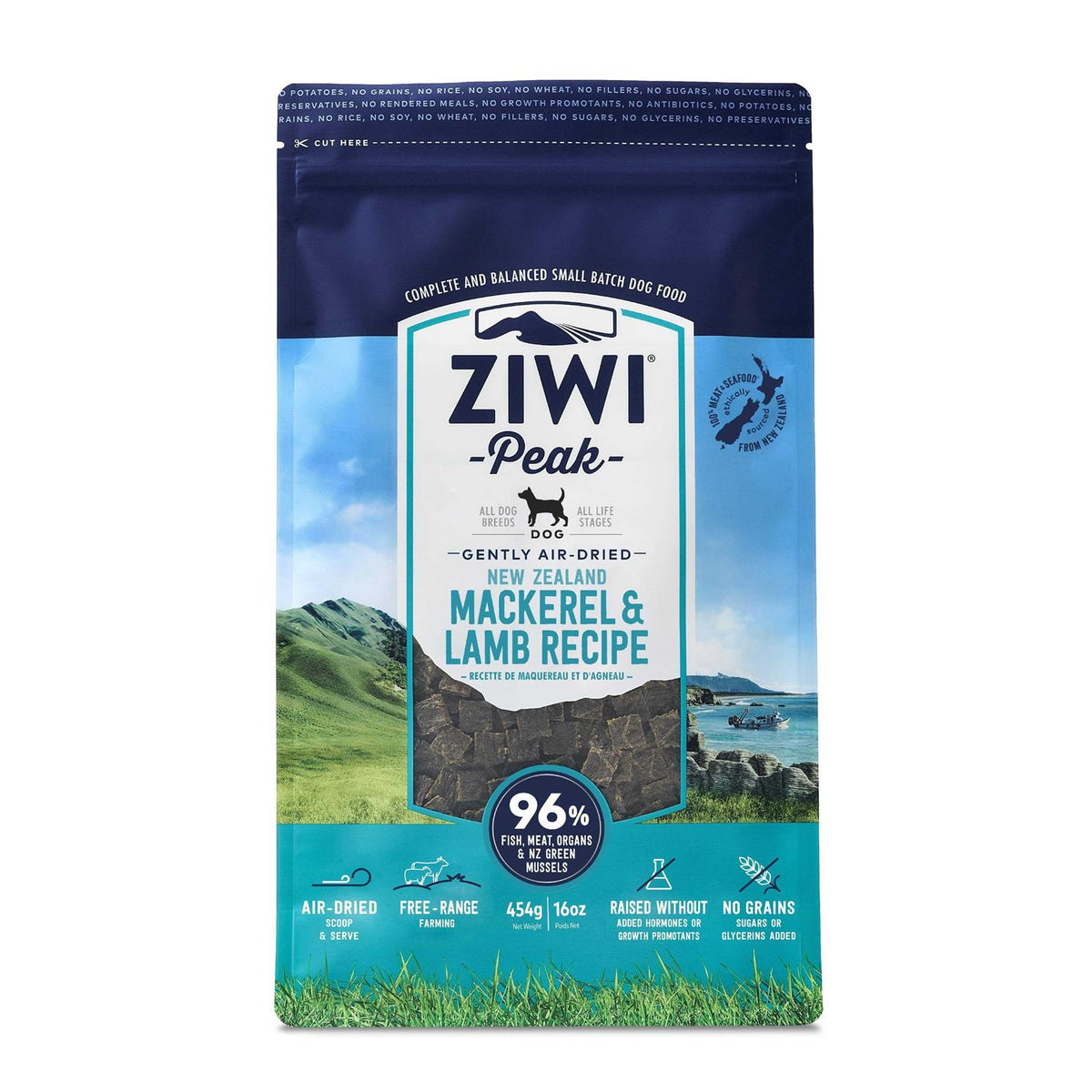 Mackerel Lamb Air-Dried Dog Food J367882