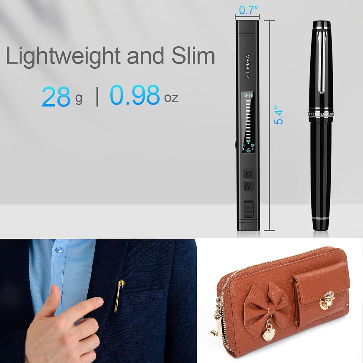 Hidden Camera Detector with 12 Levels Sensitivity Y7692