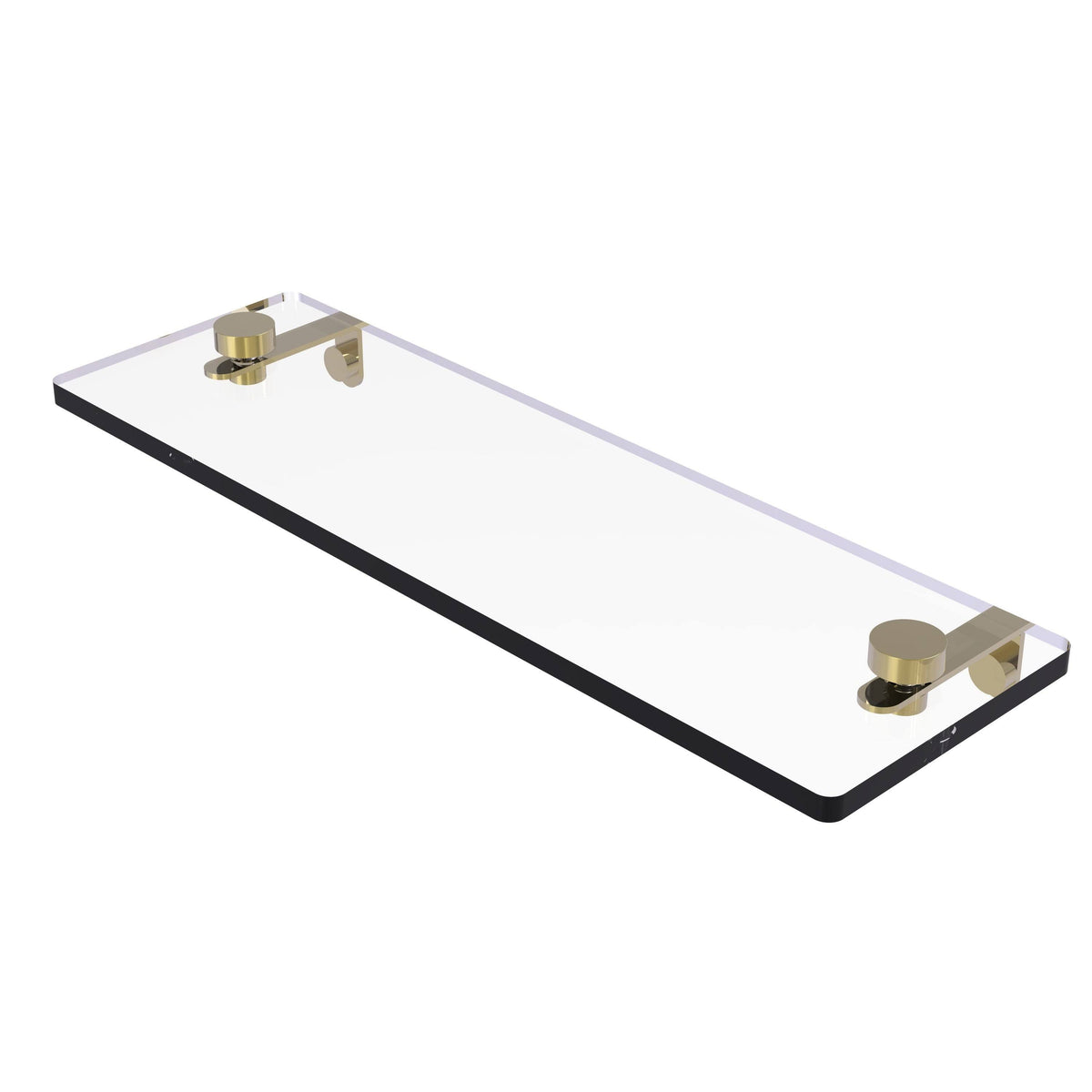 22x22 Glass Vanity Shelf with Beveled Edges Oil Rubbed Bronze Z90170
