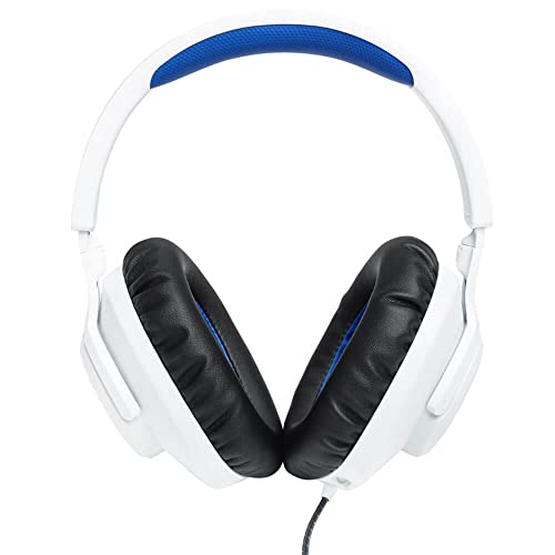 Wired Over-Ear Gaming Headset with Detachable Mic, White F690