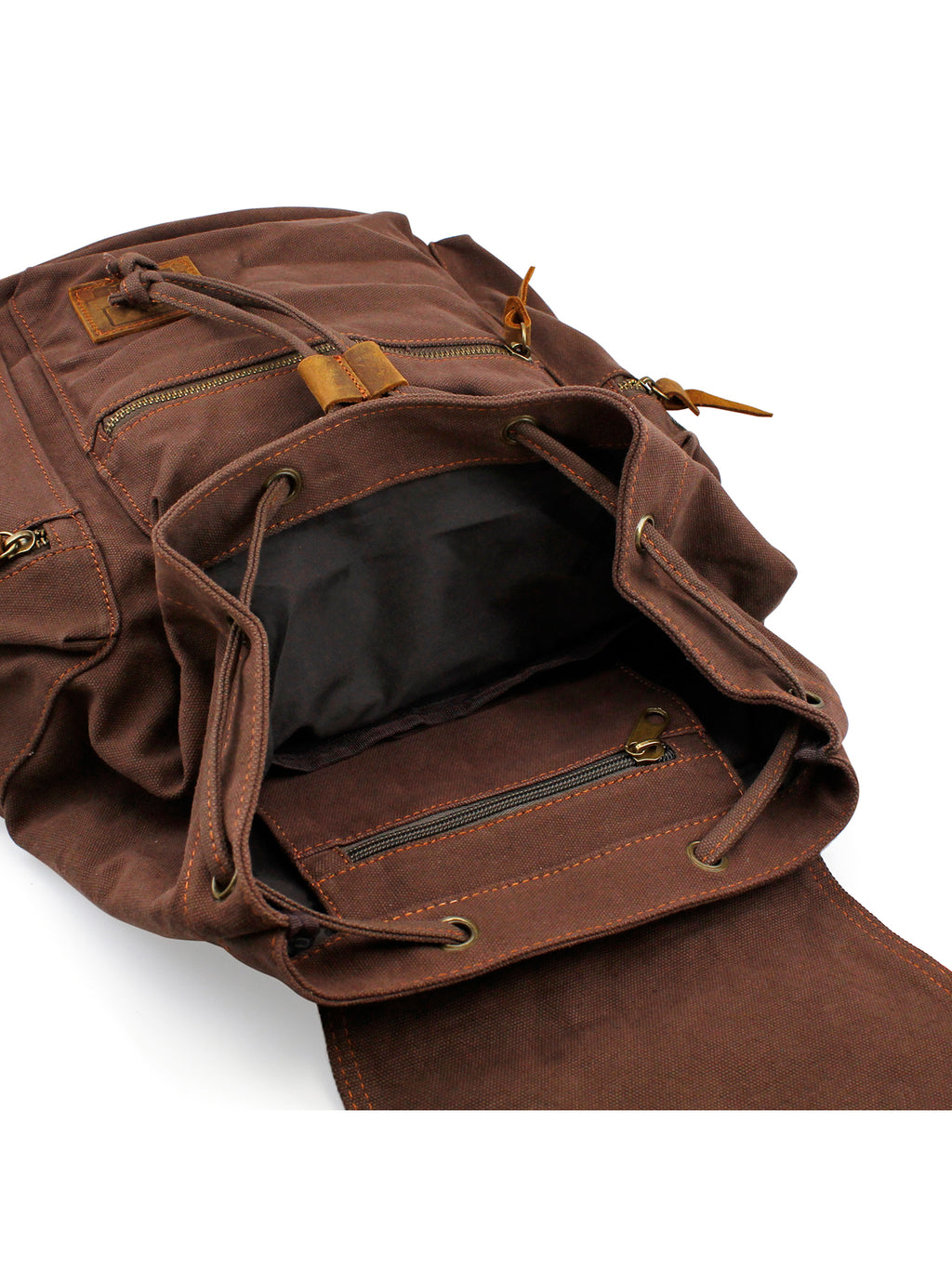 Vintage Canvas Military Backpack L882
