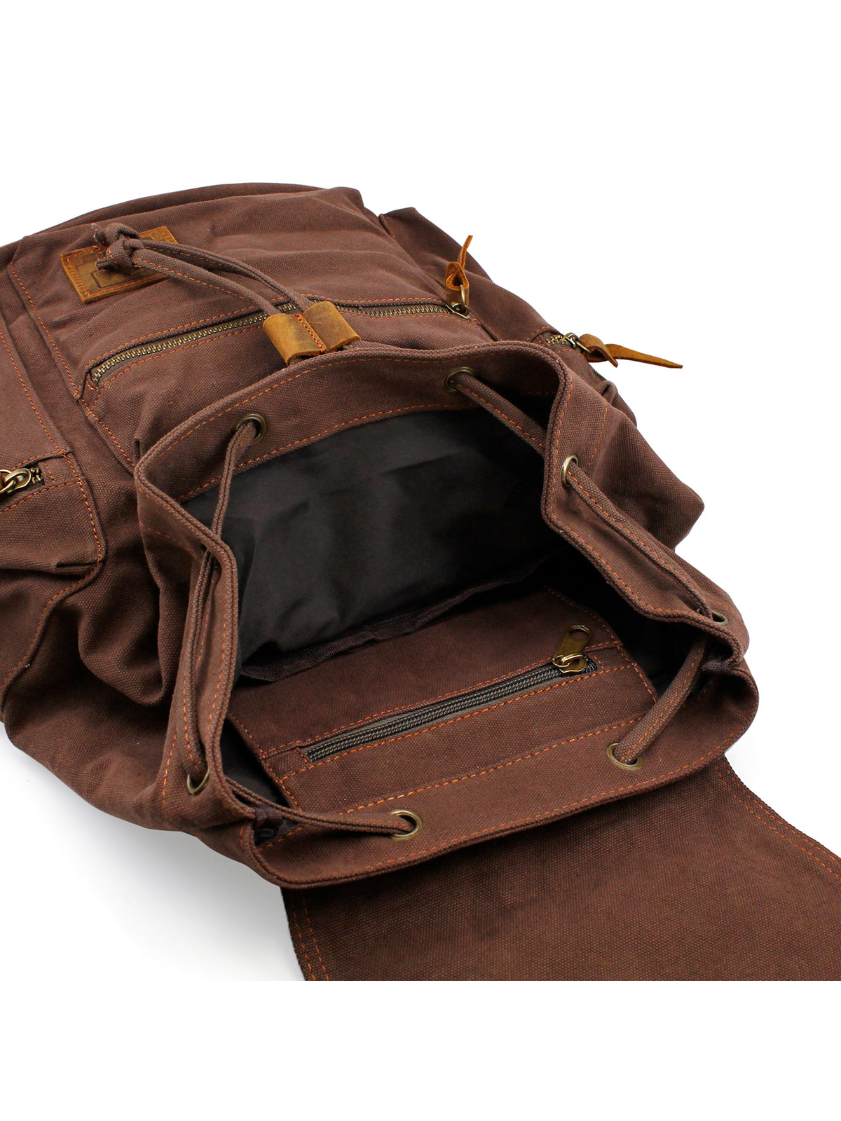 Vintage Canvas Military Backpack L882