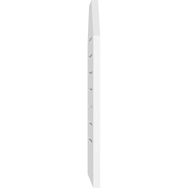 34x22W x 34x22H Octagonal PVC Gable Vent U7851