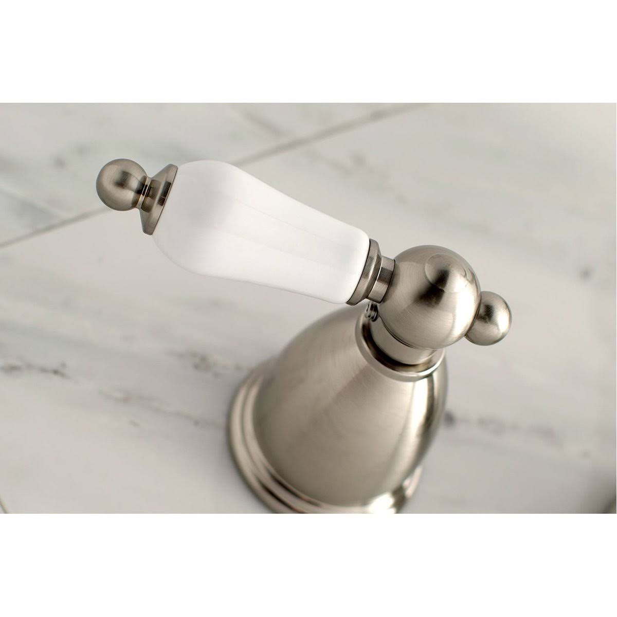 Polished Nickel Wall Mount Tub Filler W424