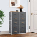 10 Drawer Fabric Storage Dresser T132016