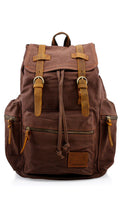 Vintage Canvas Military Backpack L882