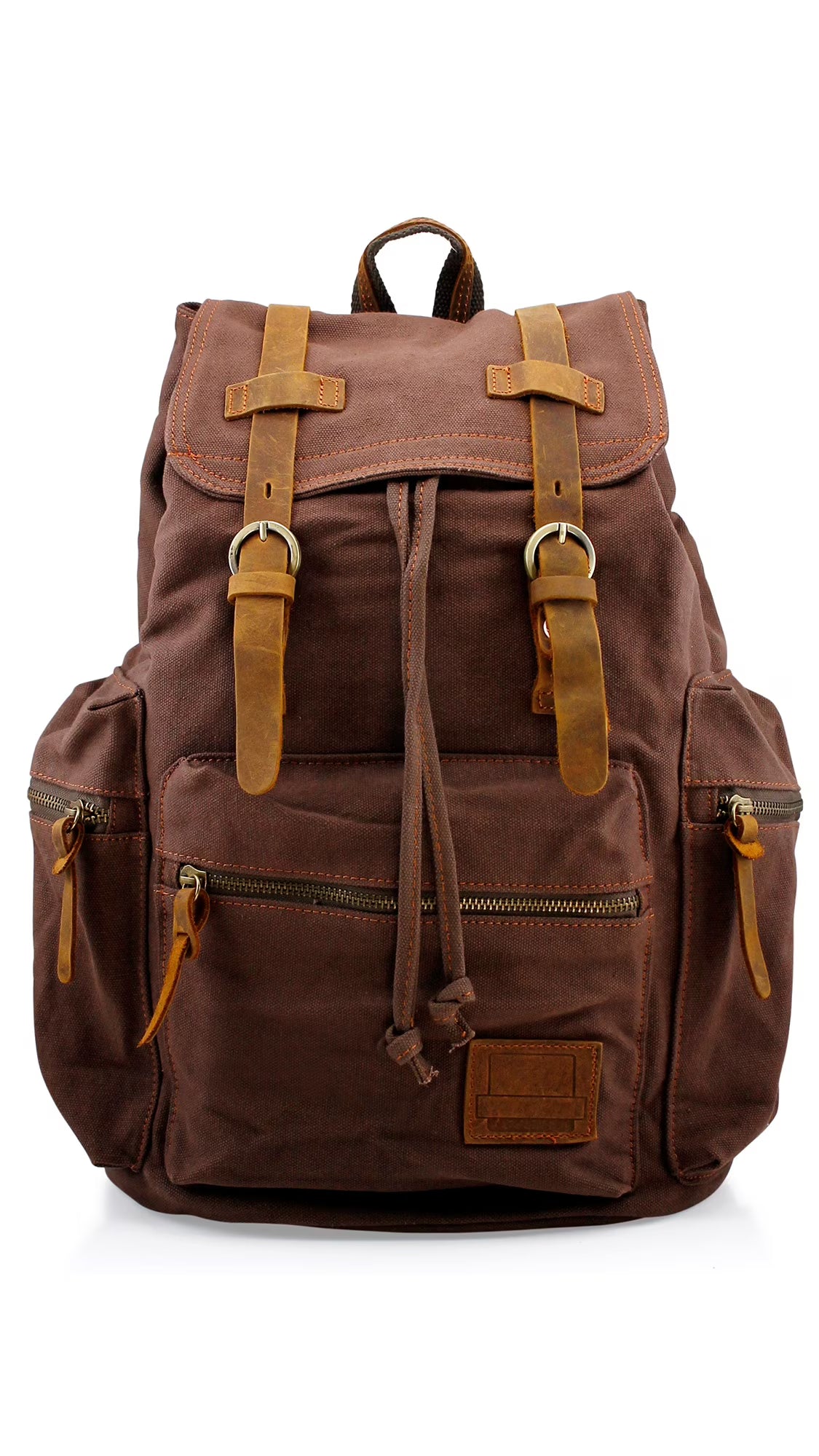 Vintage Canvas Military Backpack L882