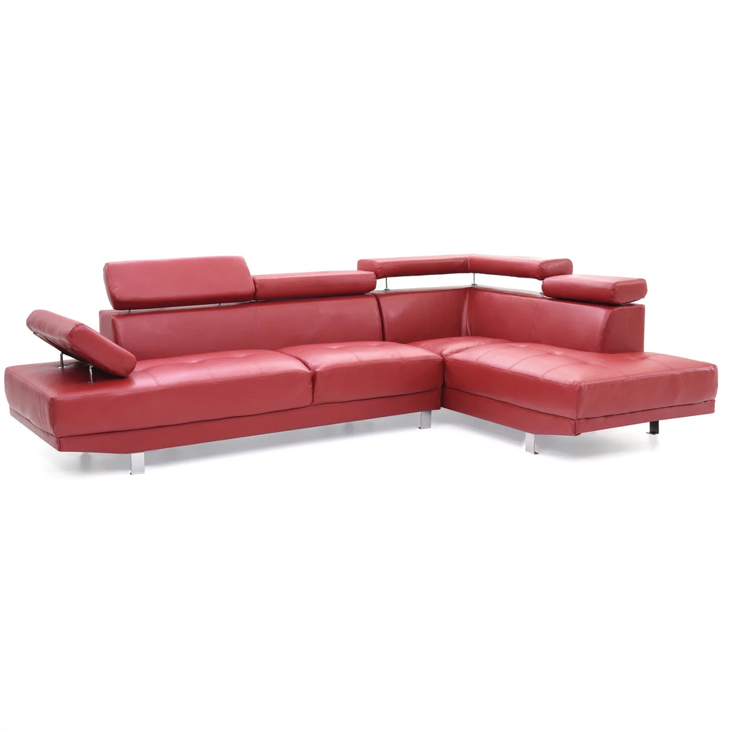 Red Sectional U709491