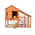 Wooden Chicken Coop Rabbit Hutch Pet Cage C613956