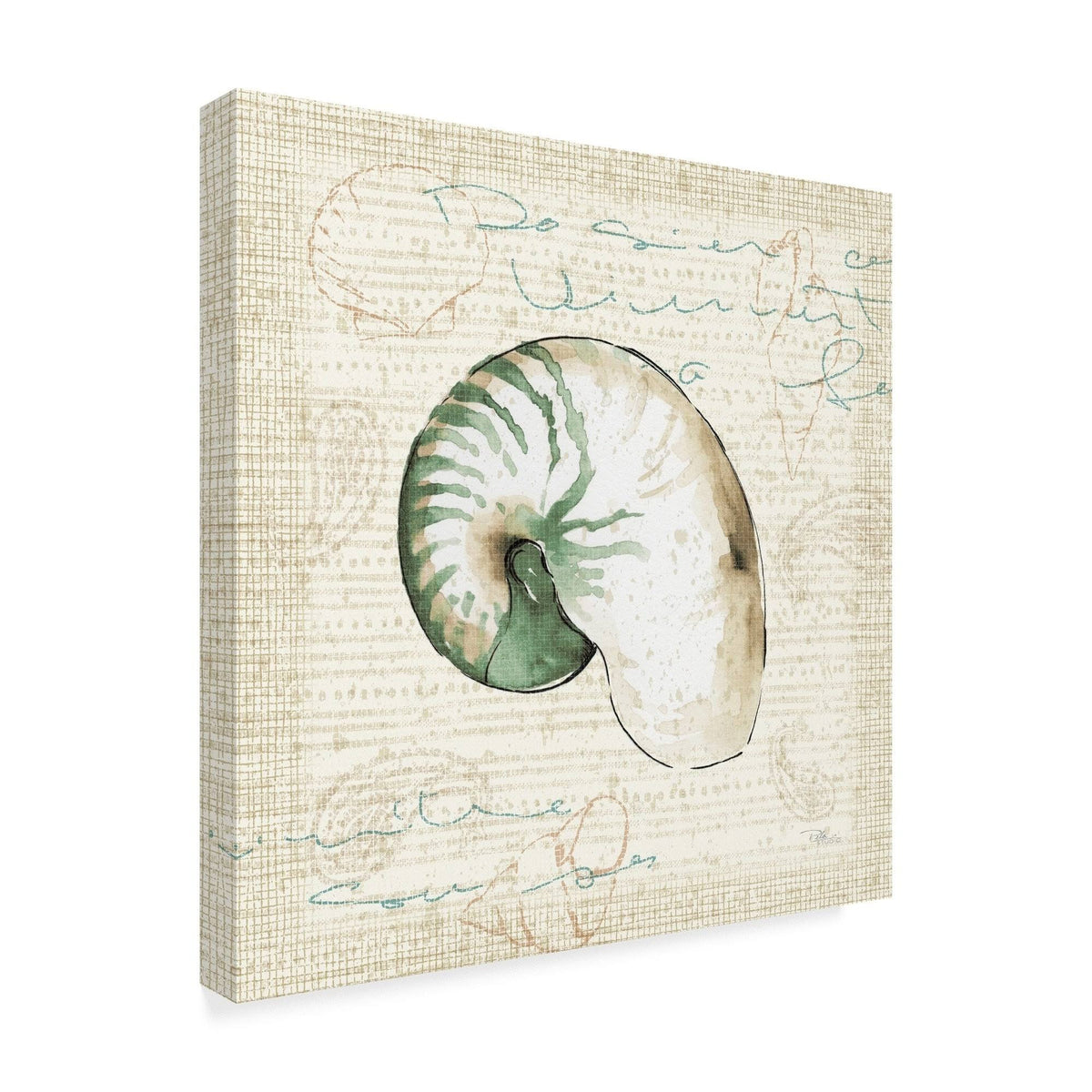 Ocean Prints III Canvas Art O422958