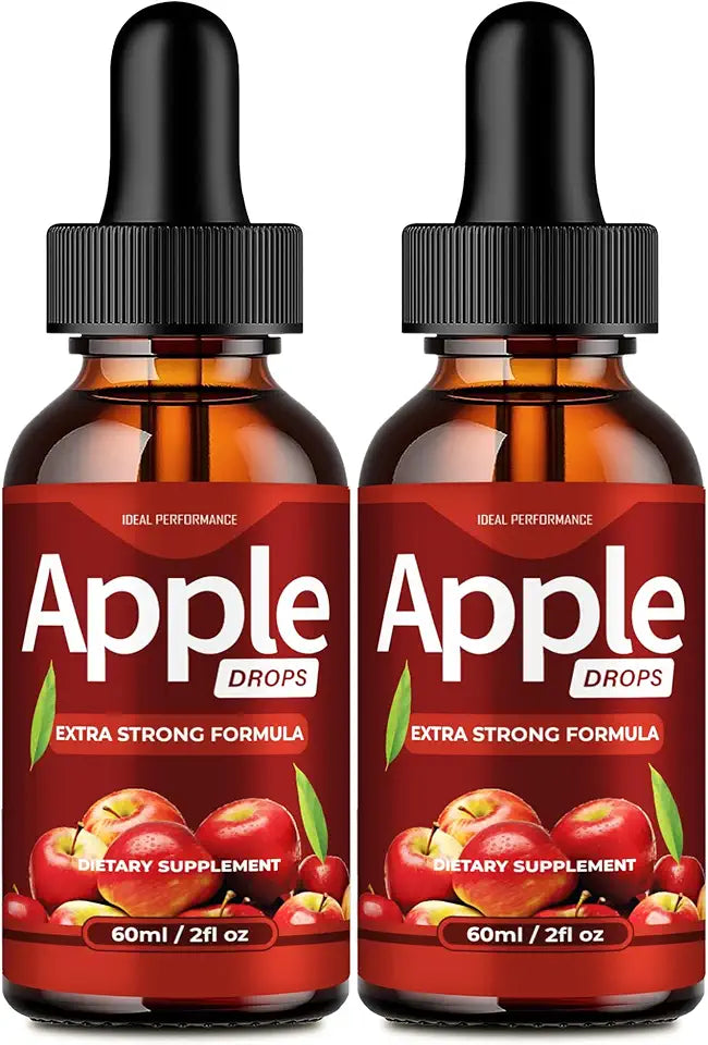 Apple Drops Liquid Oral Drops 2 Pack A34516
