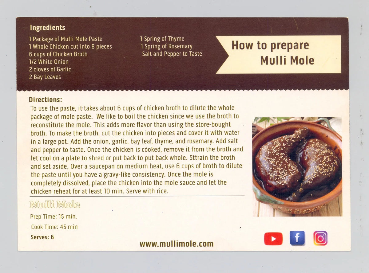 Red Mole Paste Q97924