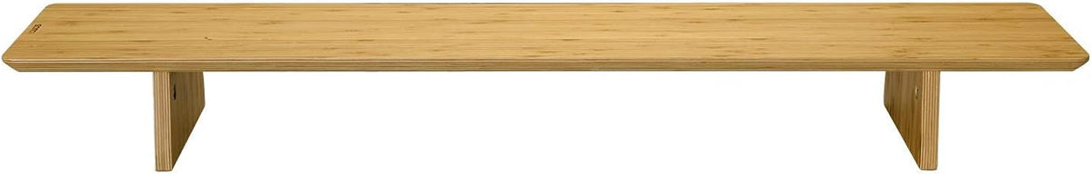 Large Bamboo Wood Dual Monitor Stand Riser Pack of 2 W81807