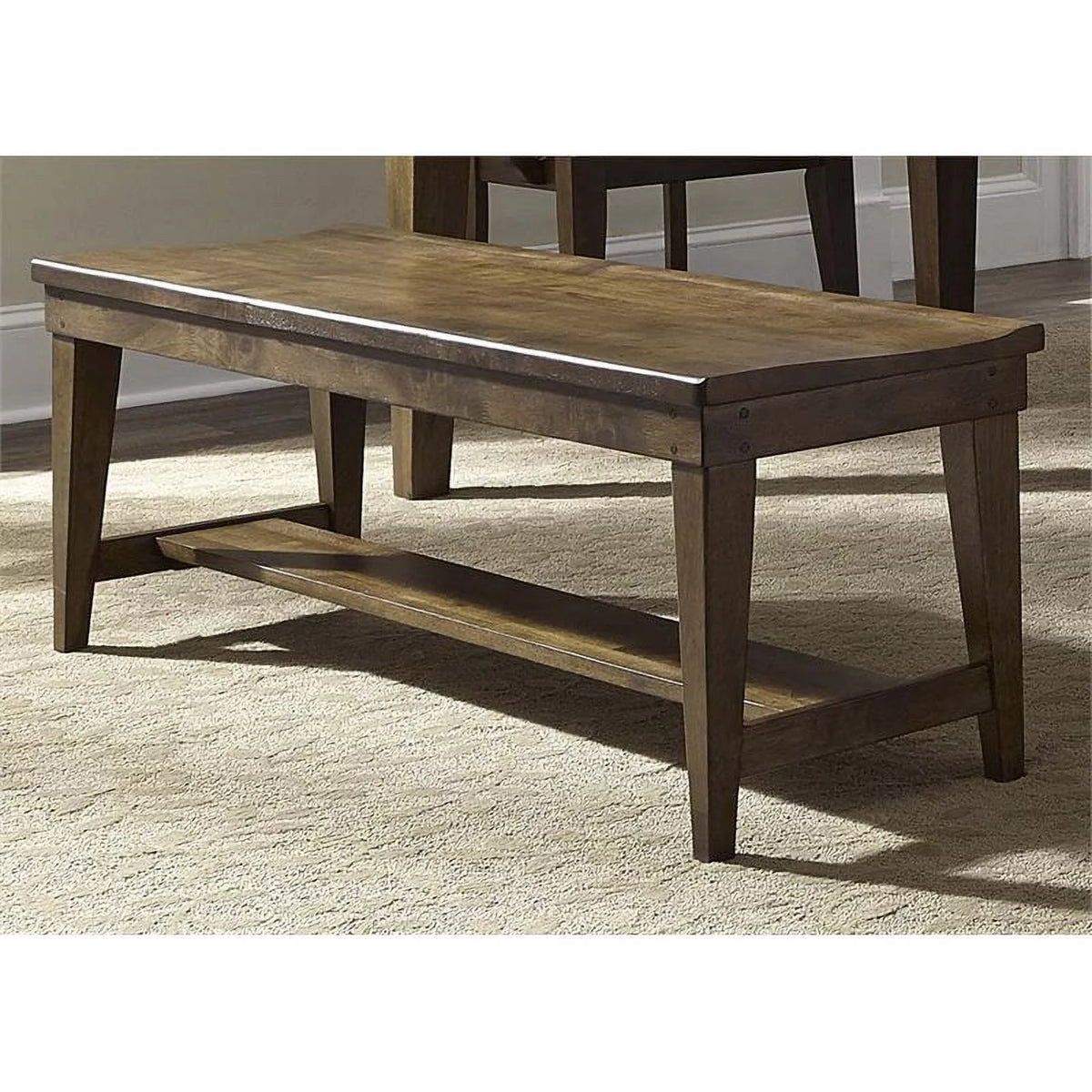 Rustic Oak Dining Bench K69887