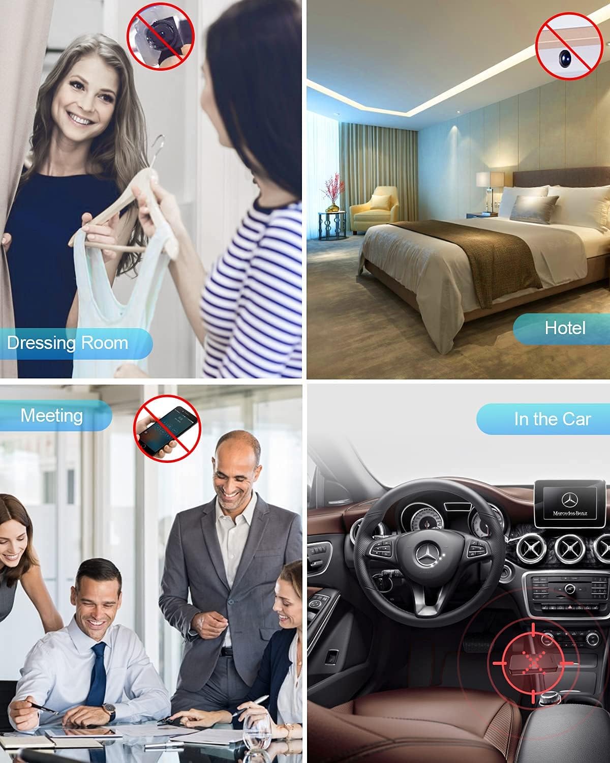 Hidden Camera Detector with 12 Levels Sensitivity Y7692
