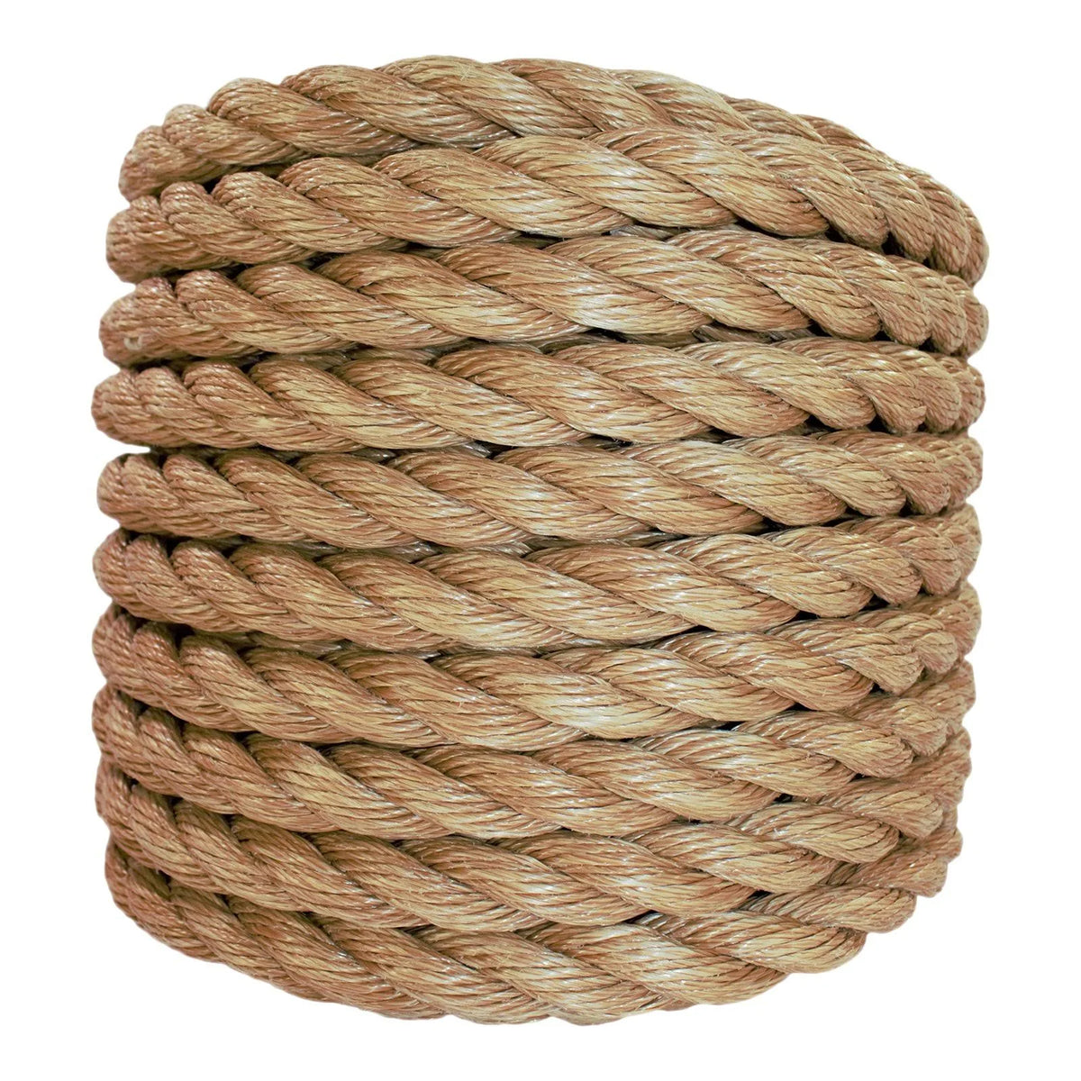 Tan Twisted 3 Strand Polypropylene Rope Z32561