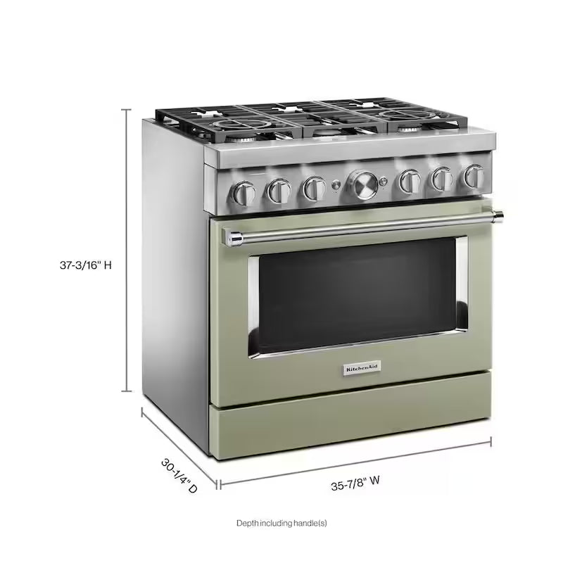 5.1 cu. ft. Dual Fuel Range with 6-Burners C25156