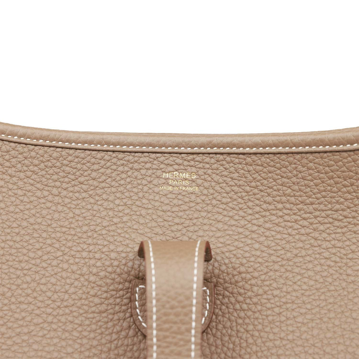 Etoupe Clemence Leather Bag P500