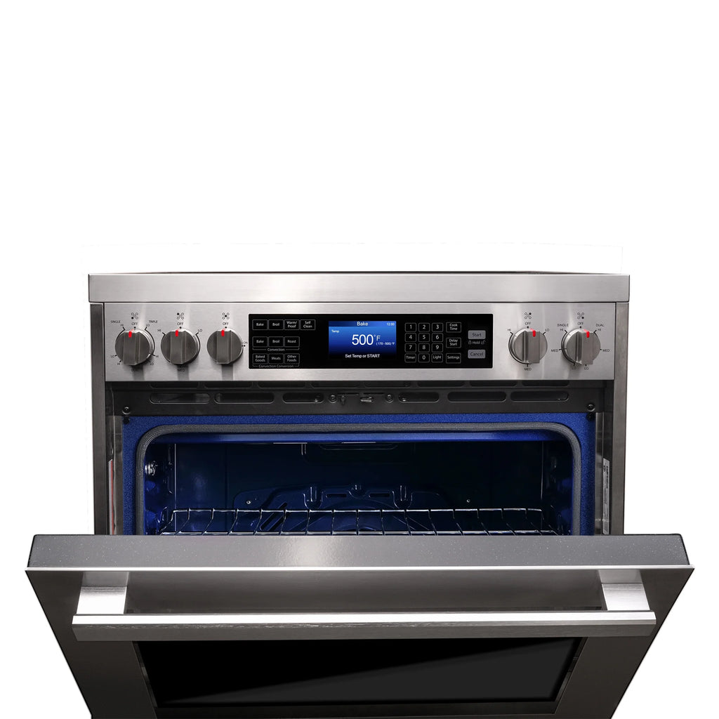 2 Piece Kitchen Appliance Package with Microwave & Electric Range G58122