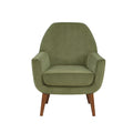 Green Velvet Arm Chair N306