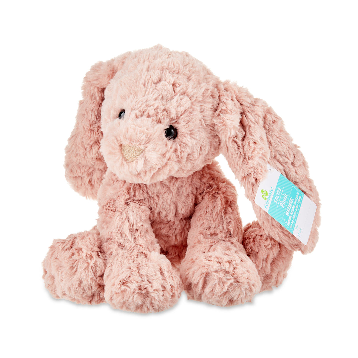 Pink Plush Bunny, 12 in D17349