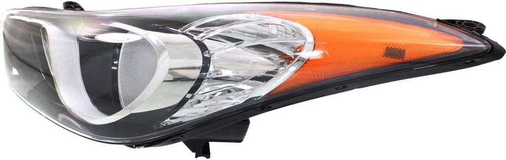 Headlight Assembly for Hyundai Elantra 2011 2012 2013 Driver Side O7611