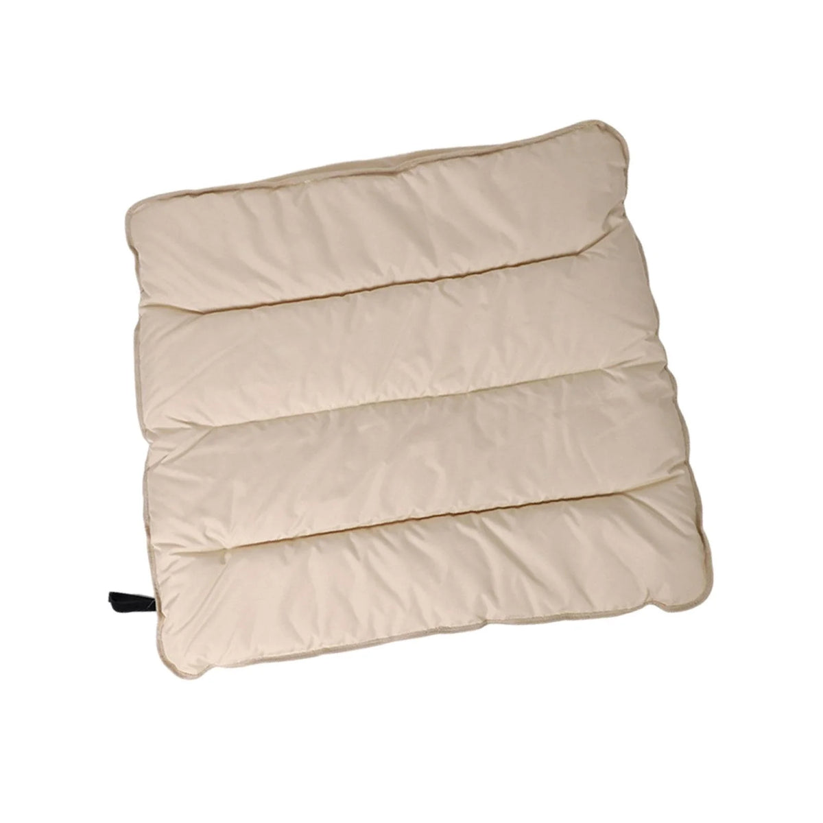 Khaki Folding Beach Lounger Cushion 103cmx91cm A68121