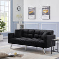 Modern Velvet Futon Sofa Bed Q425668