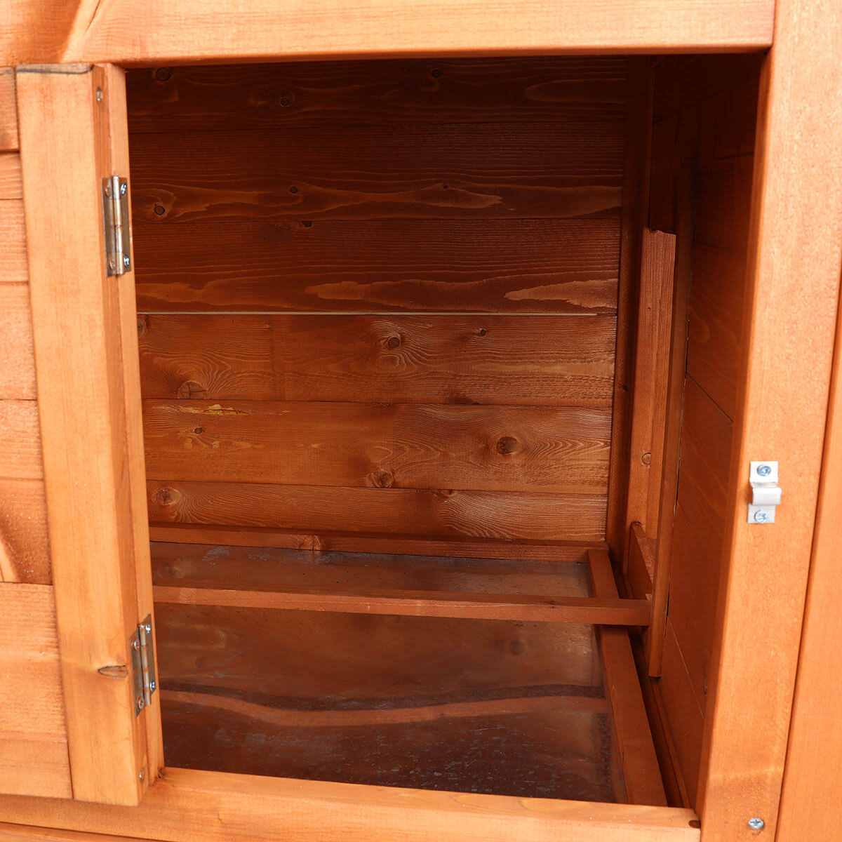 Wooden Chicken Coop Rabbit Hutch Pet Cage C613956