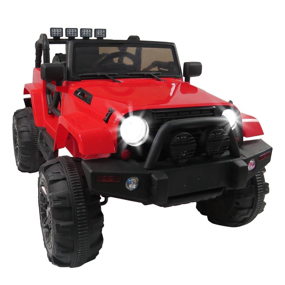 Red 12V Ride on Car Truck with Remote Control R6090
