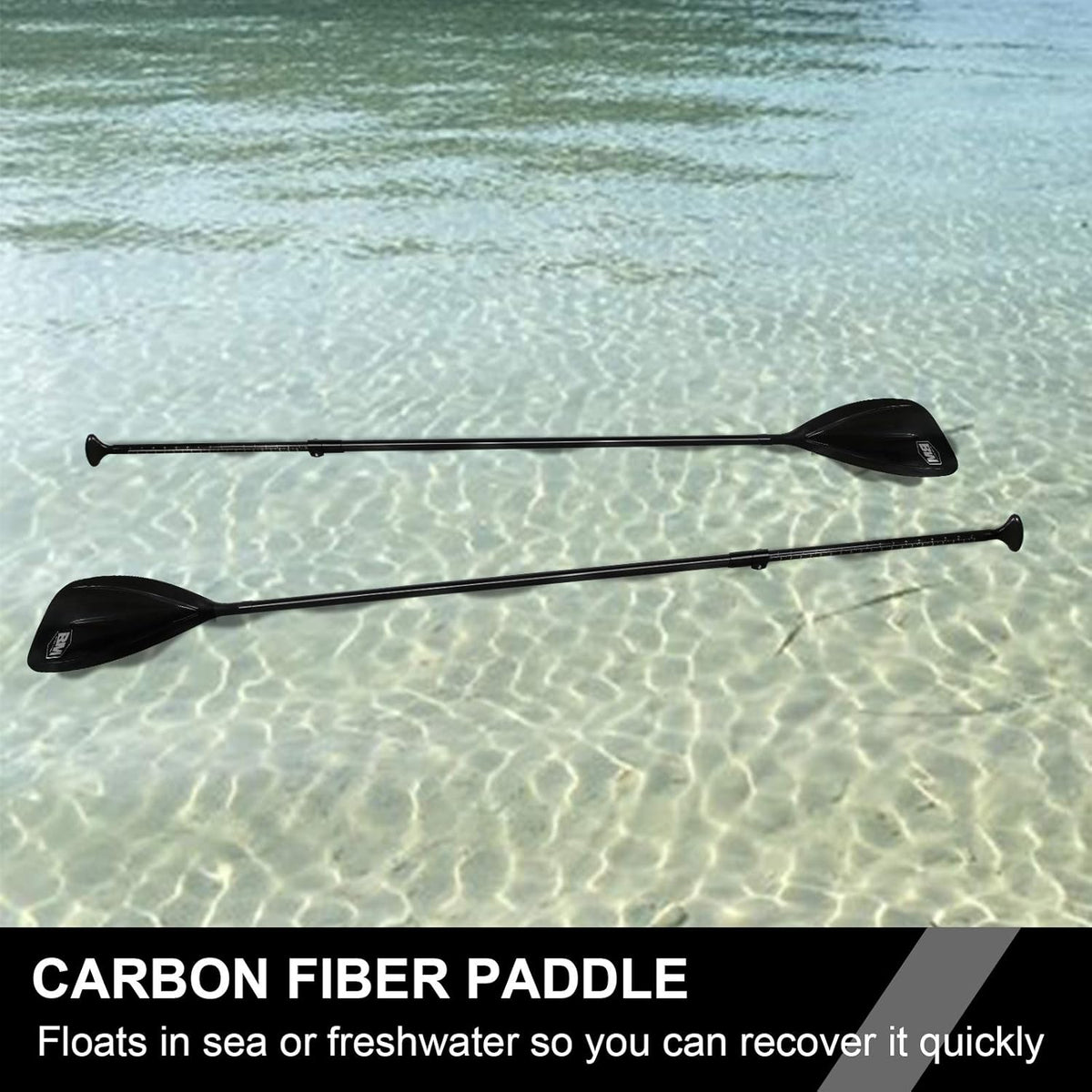 Carbon 3-PCS Adjustable SUP Paddle O9150