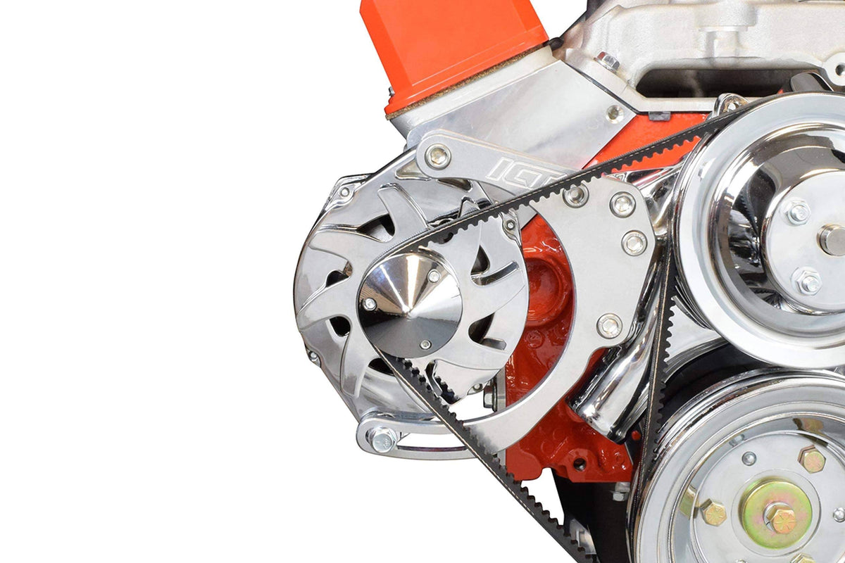 Alternator Bracket Double Hump Heads Adjustable Billet Kit Small Chevy B958410