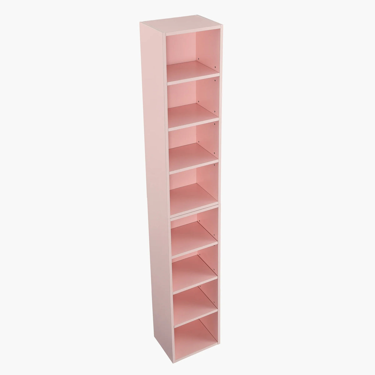 8-Tier Media Tower Rack with Adjustable Shelves O479457