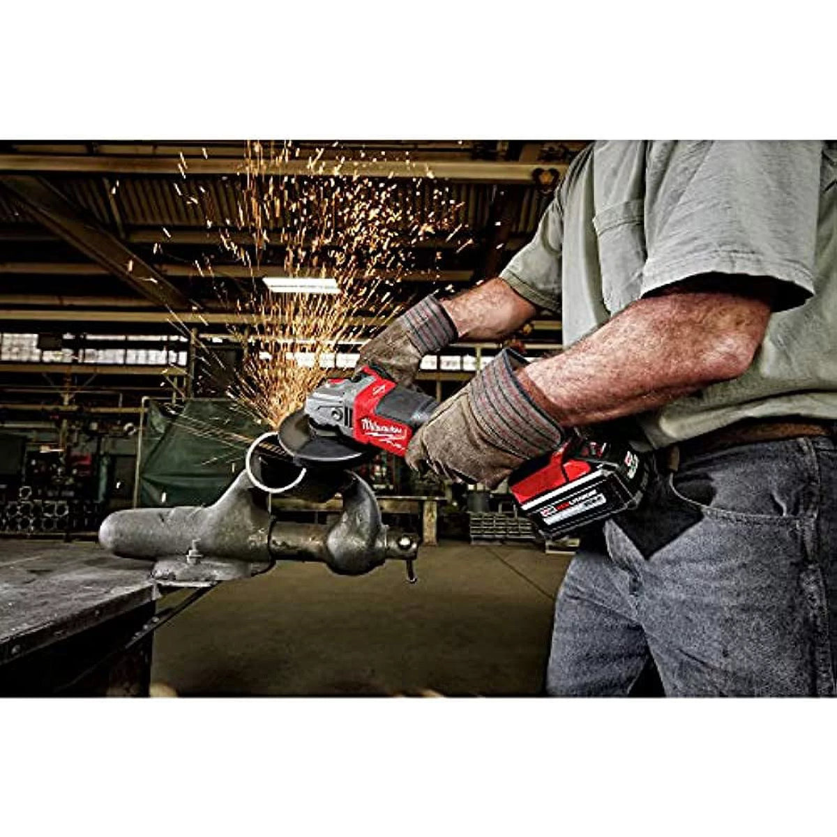 4-1/2 in. - 6 in. Braking Grinder with Paddle Switch C440830