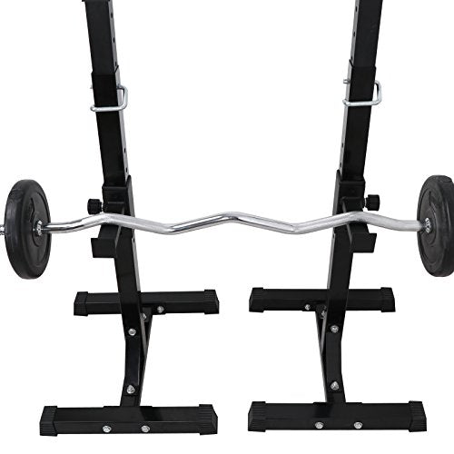 Adjustable 40inch-66inch Solid Steel Squat Rack D48359