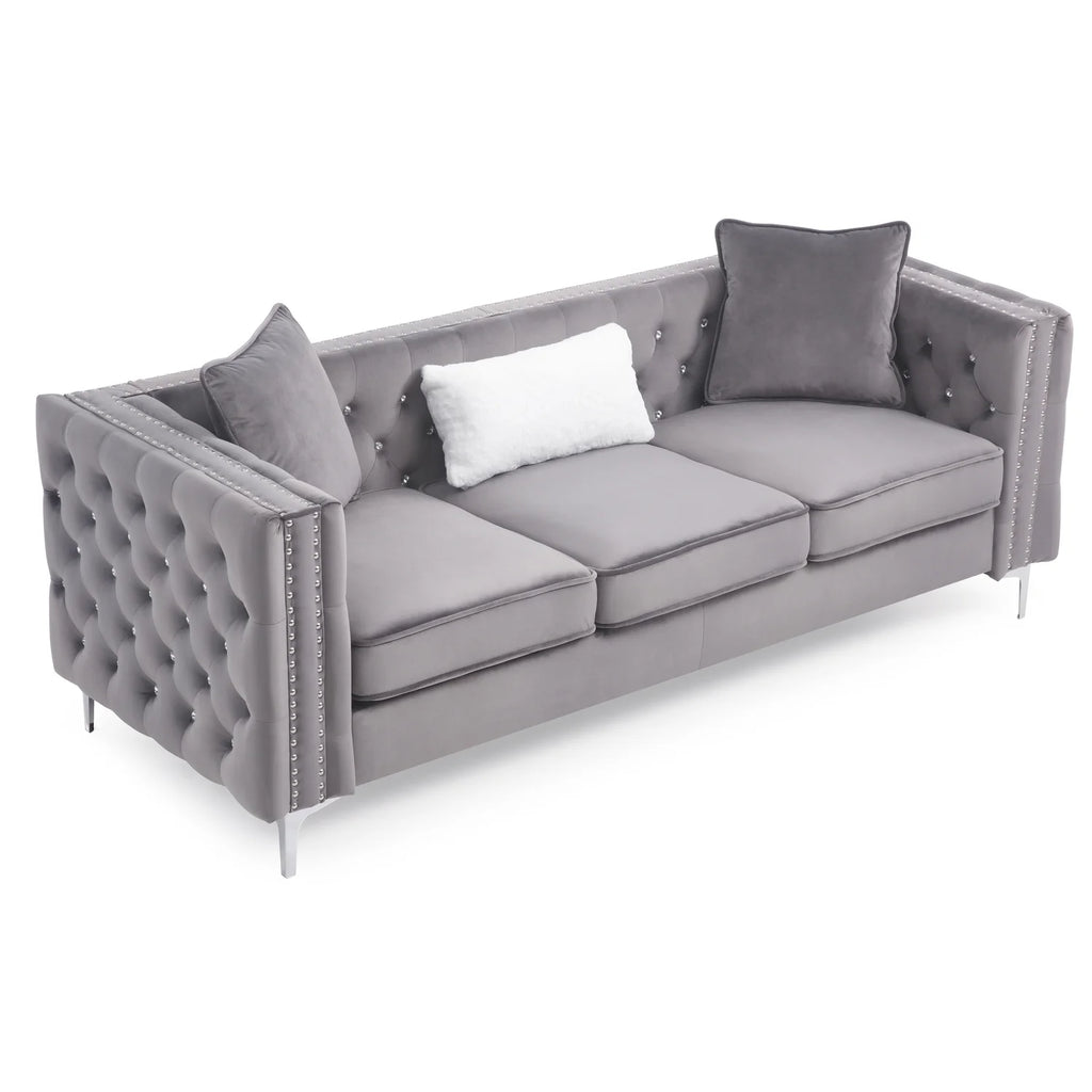 Gray Sofa S5842