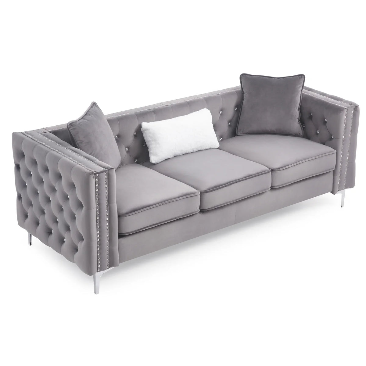 Gray Sofa S5842