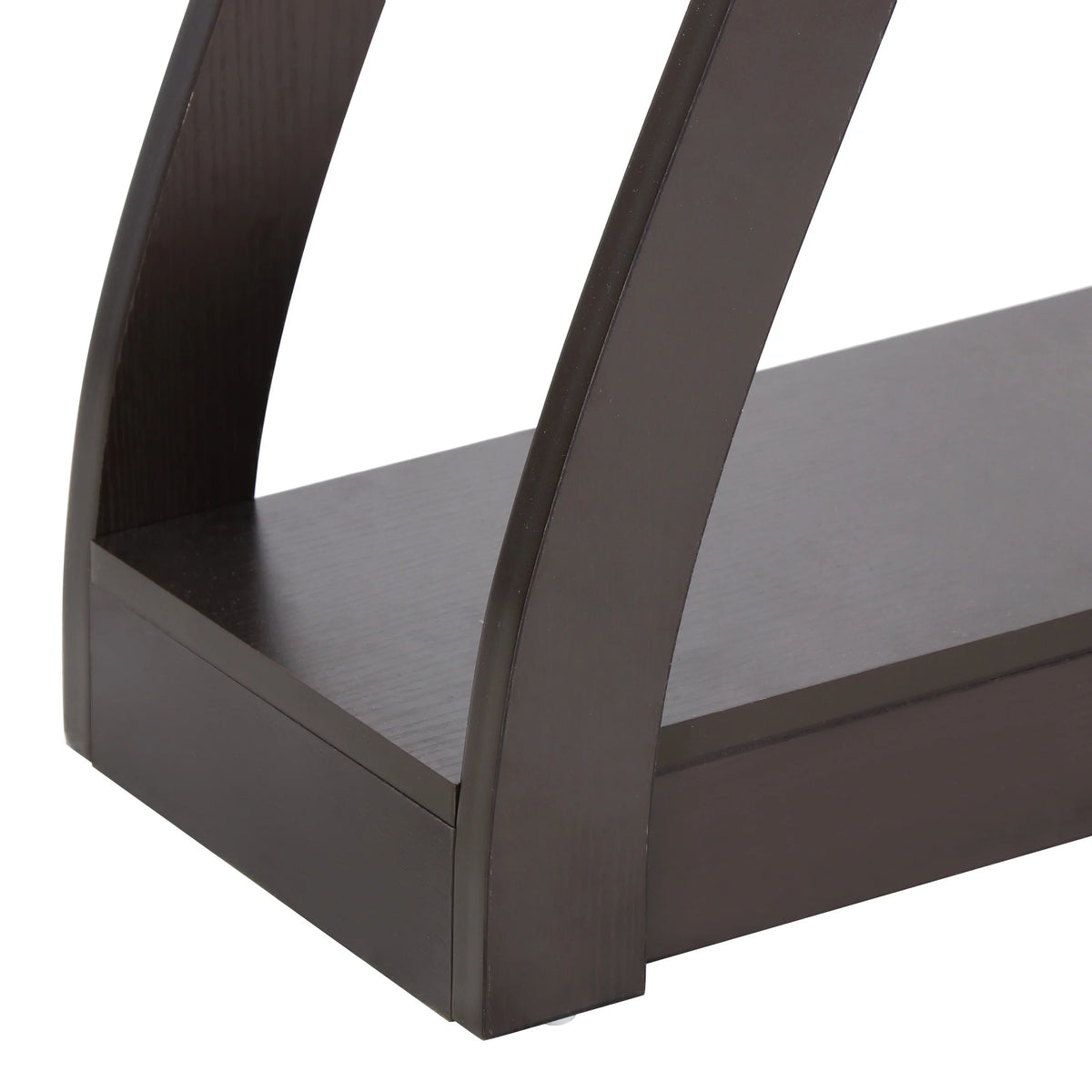Brown 3-Shelf Narrow Console Table I491