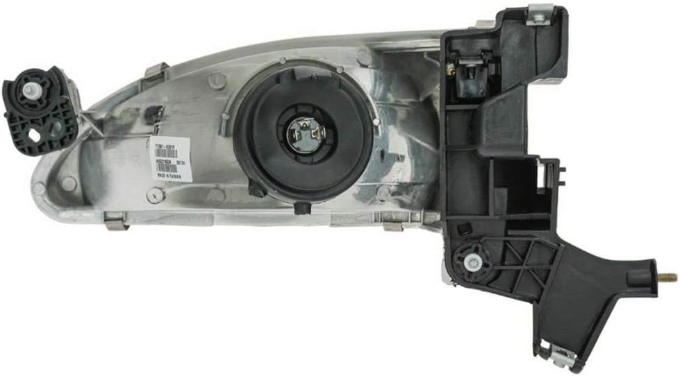 Passenger Side Halogen Headlight Assembly Pack of 2 T54785