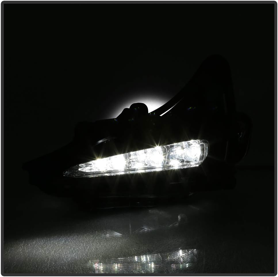 LED Bumper Fog Lights with Switch Assembly Pack of 2 T675066