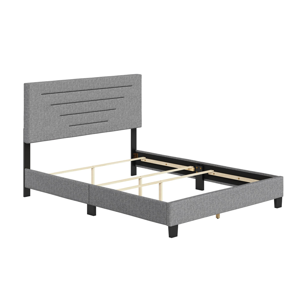 Twin Linen Bed Frame U98250