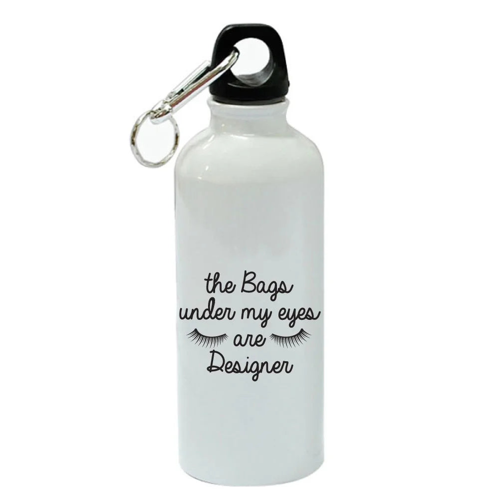 White Aluminum Sports 20 oz Water Bottle S764007