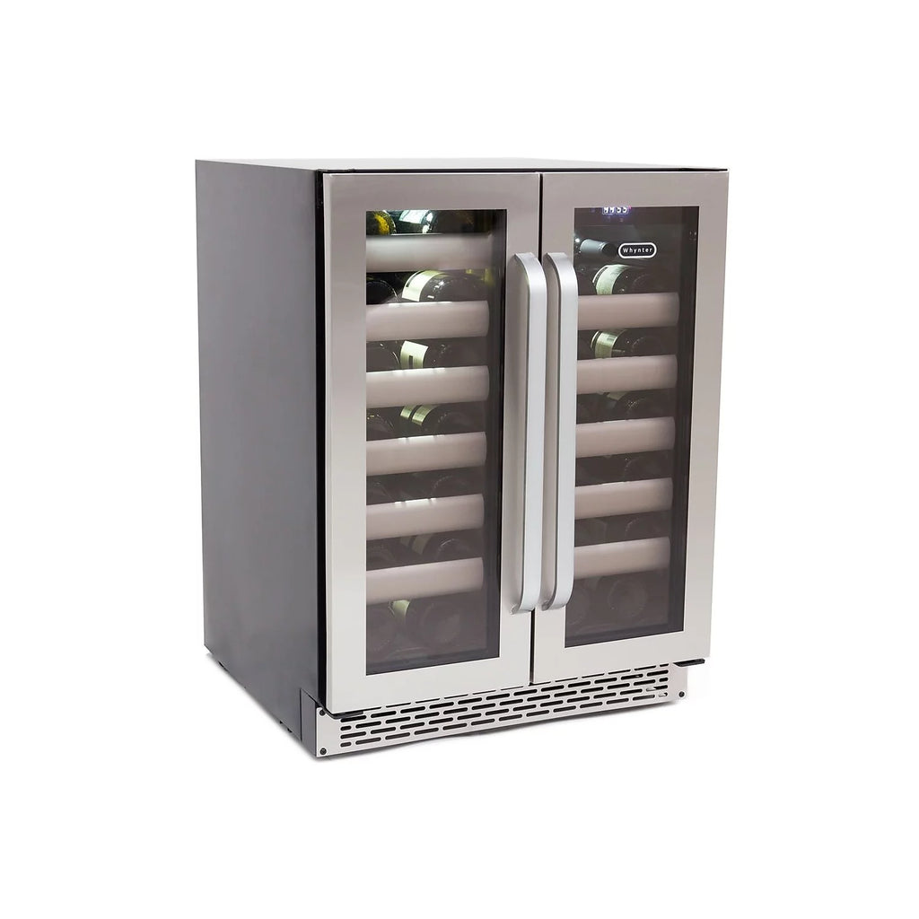 40 Bottle Dual Zone Built-In Wine Refrigerator F2443